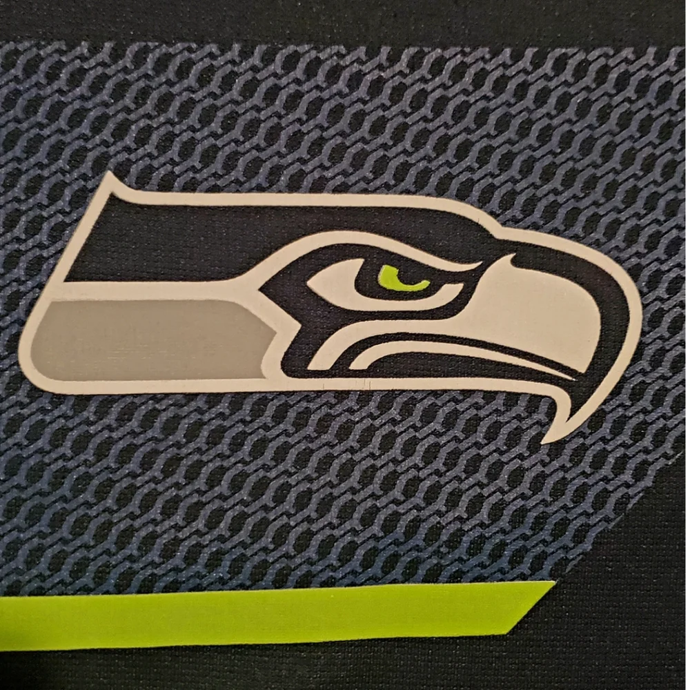 Seattle SEAHAWKS Therma-Fit Nike hooded sweatshirt NEW condition Men's Medium - Picture 6 of 8